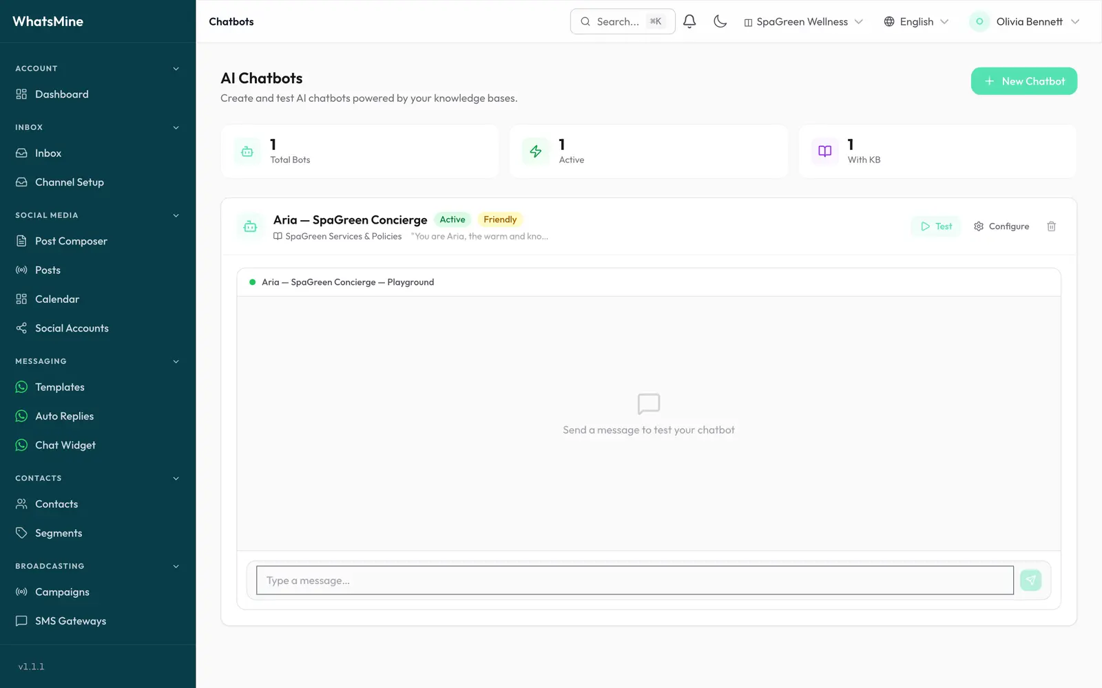 The AI chatbot playground